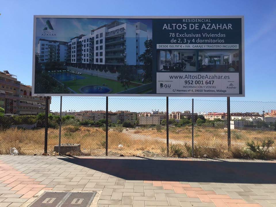 estructura metálica para valla publicitaria